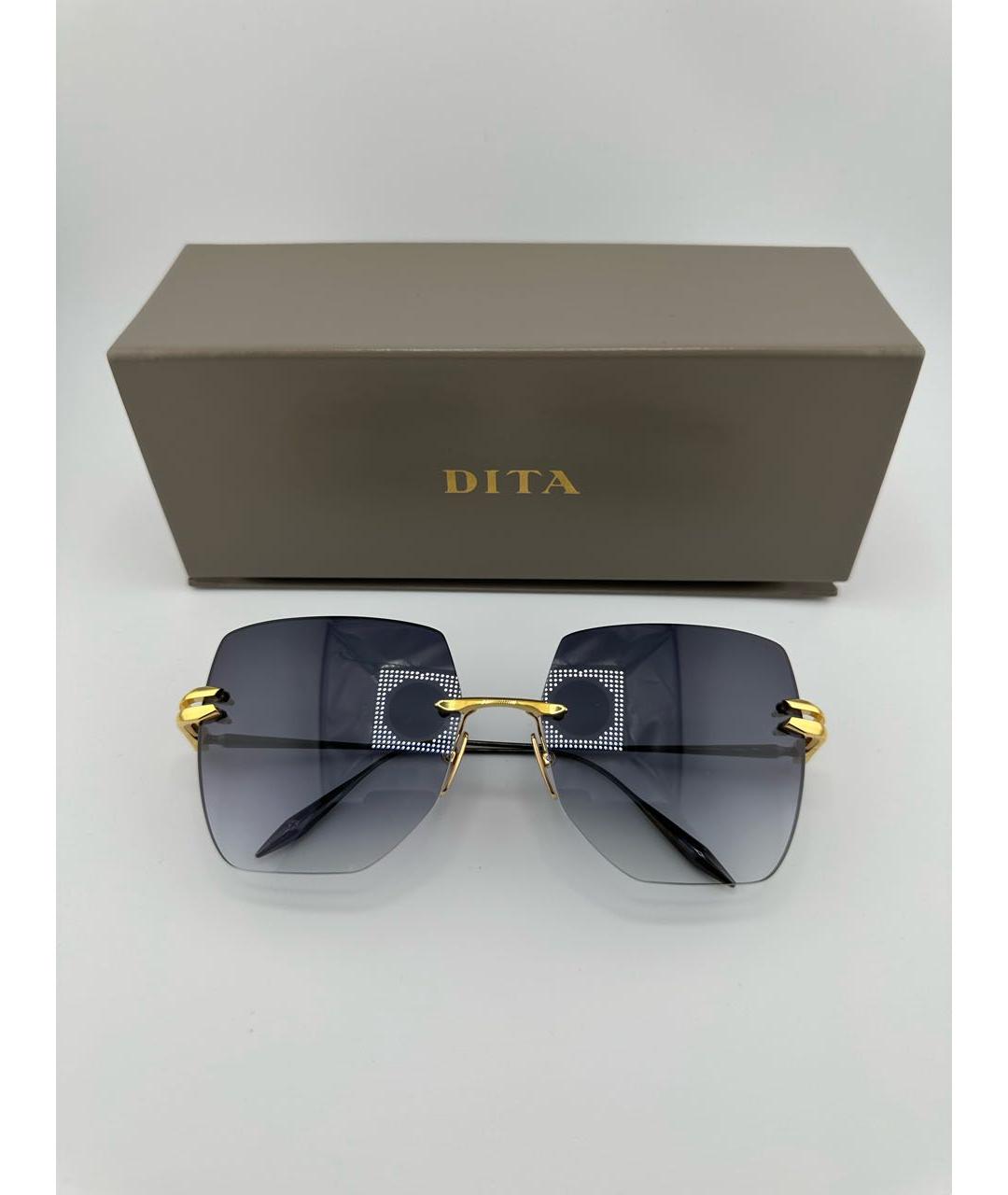 DITA WESTBOUND Фиолетовые металлические солнцезащитные очки, фото 4