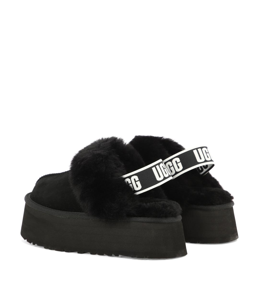 UGG AUSTRALIA Черные замшевые мюли, фото 4