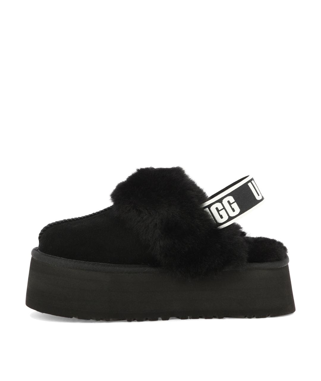 UGG AUSTRALIA Черные замшевые мюли, фото 3