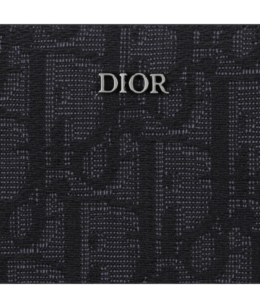 CHRISTIAN DIOR Черный кошелек, фото 4