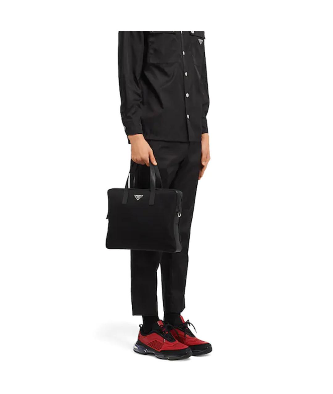 PRADA Черная сумка на плечо, фото 4
