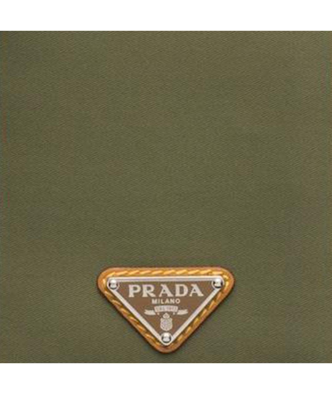 PRADA Хаки кошелек, фото 5