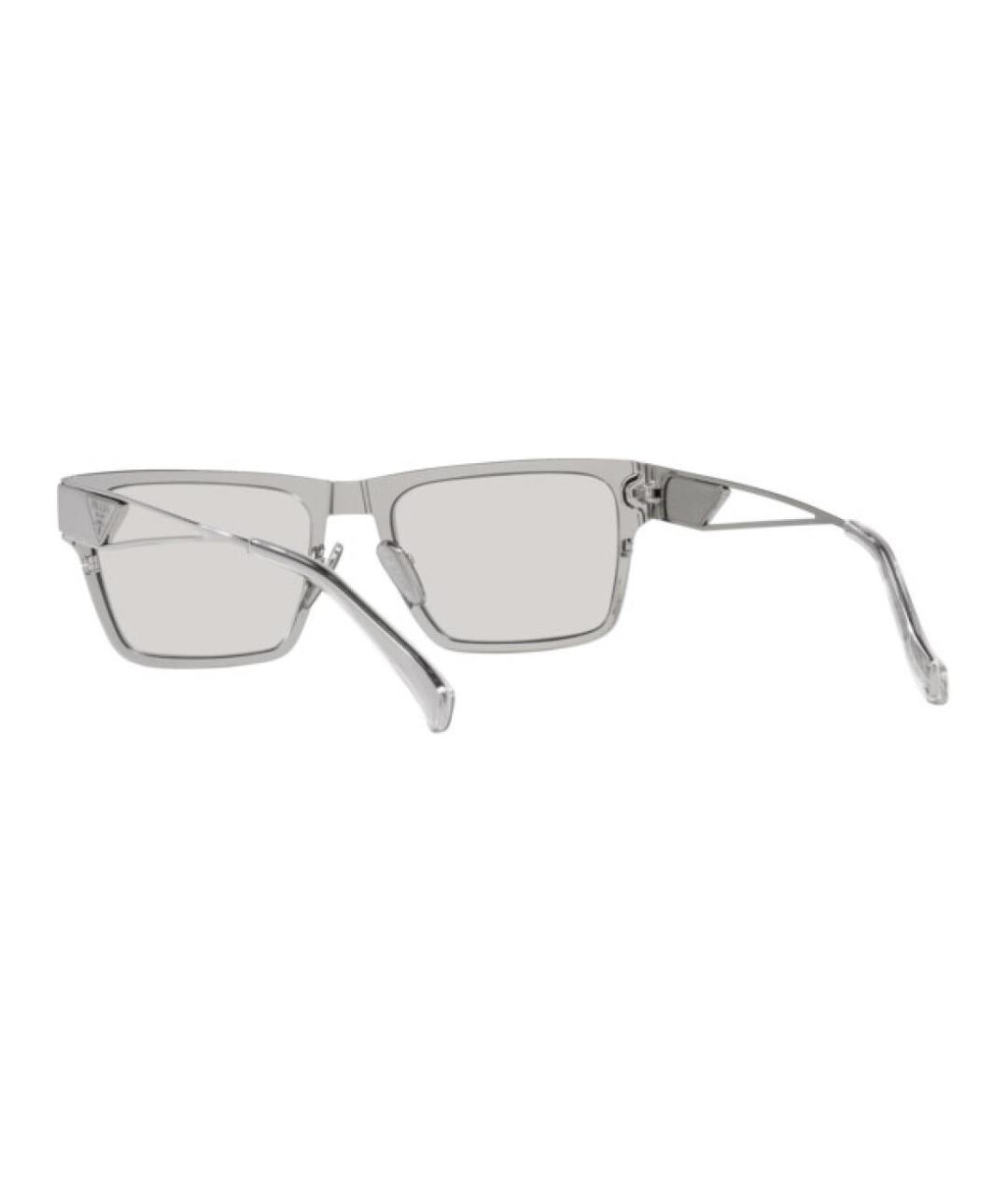PRADA Серые металлические солнцезащитные очки, фото 5