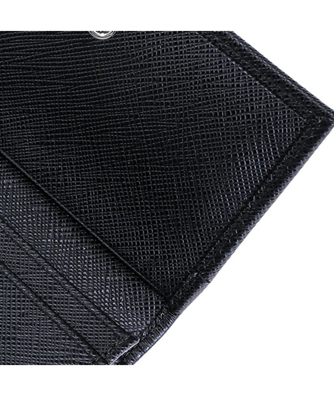 PRADA Черный кожаный кардхолдер, фото 6