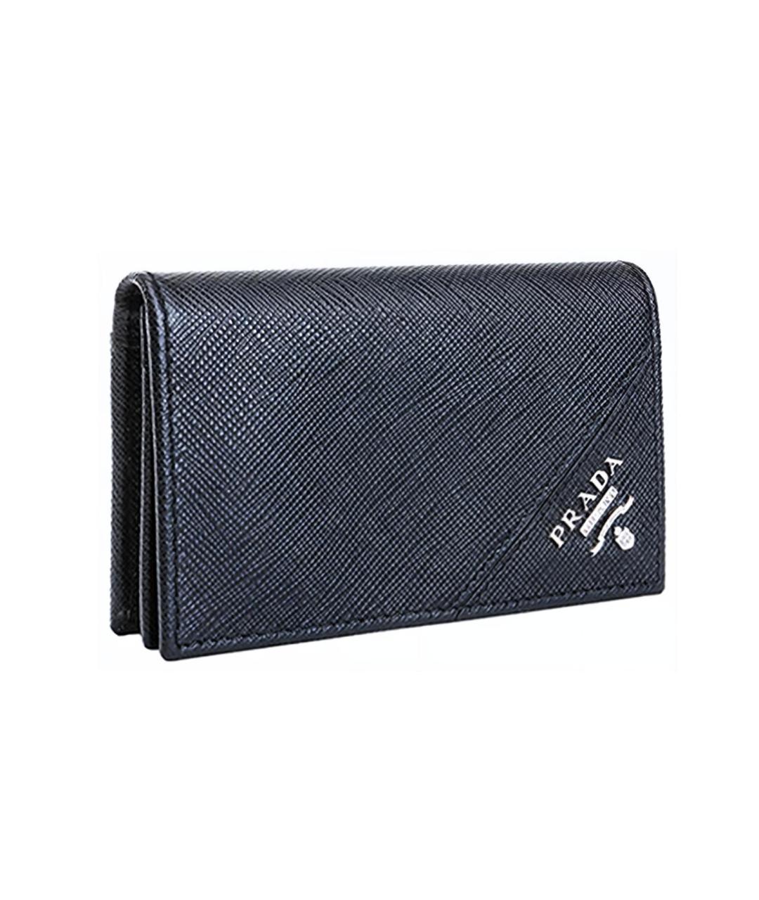 PRADA Черный кожаный кардхолдер, фото 3