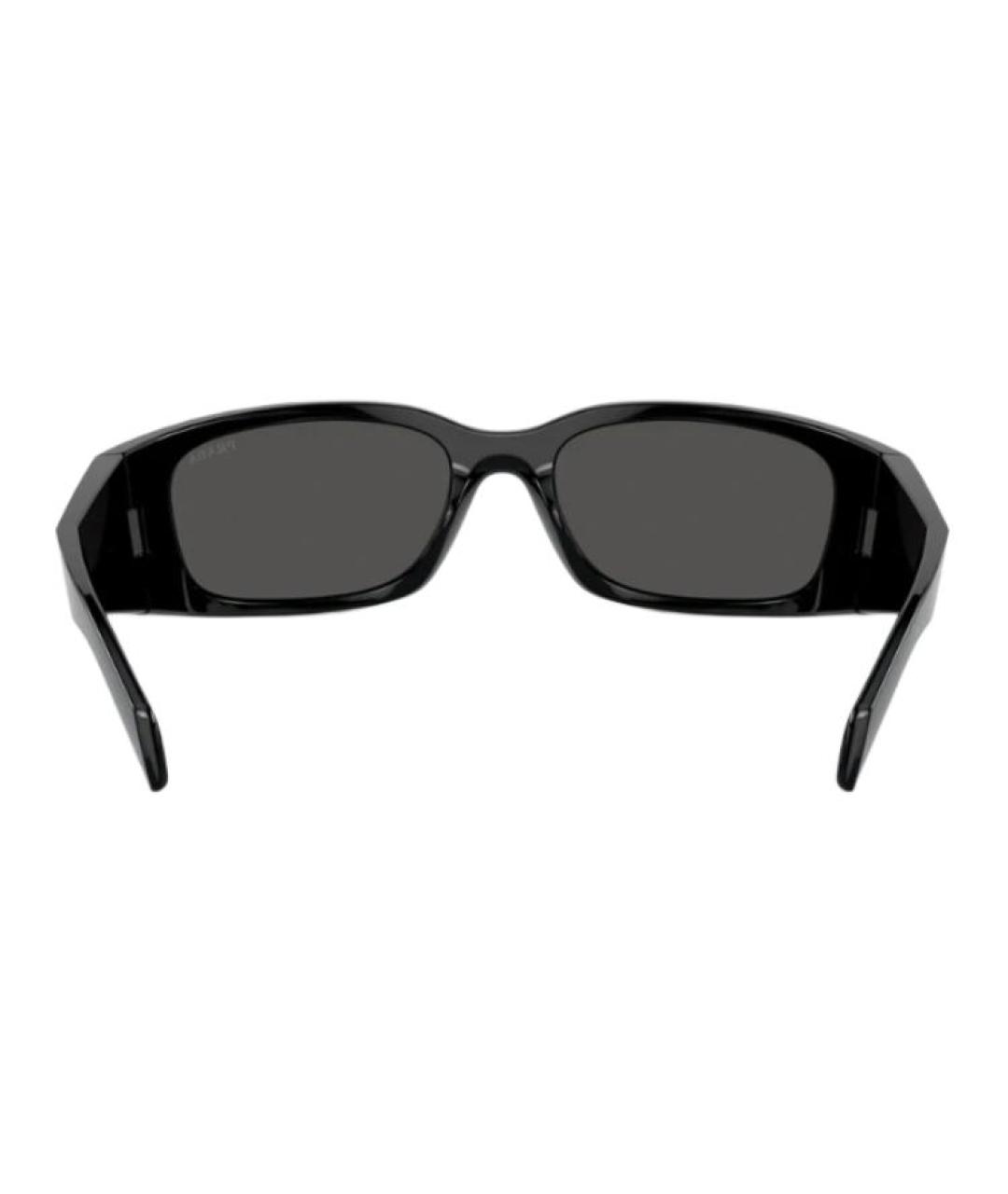 PRADA Черные пластиковые солнцезащитные очки, фото 5