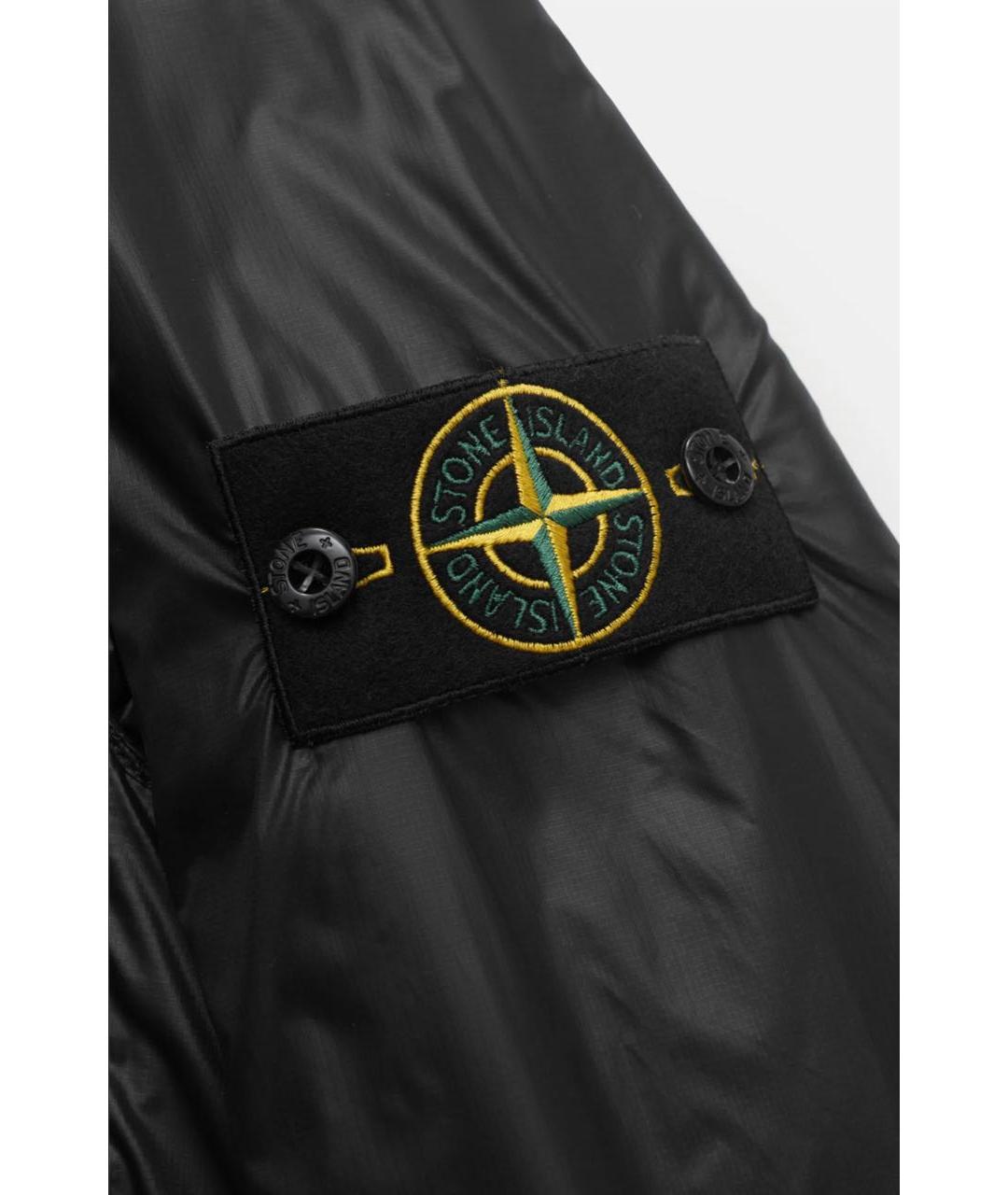 STONE ISLAND Черная куртка, фото 5