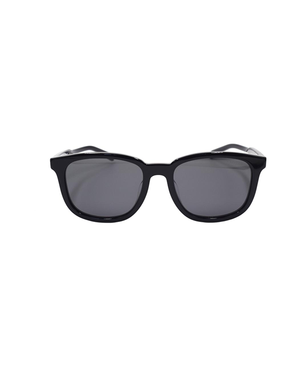 PRADA Черные пластиковые солнцезащитные очки, фото 2