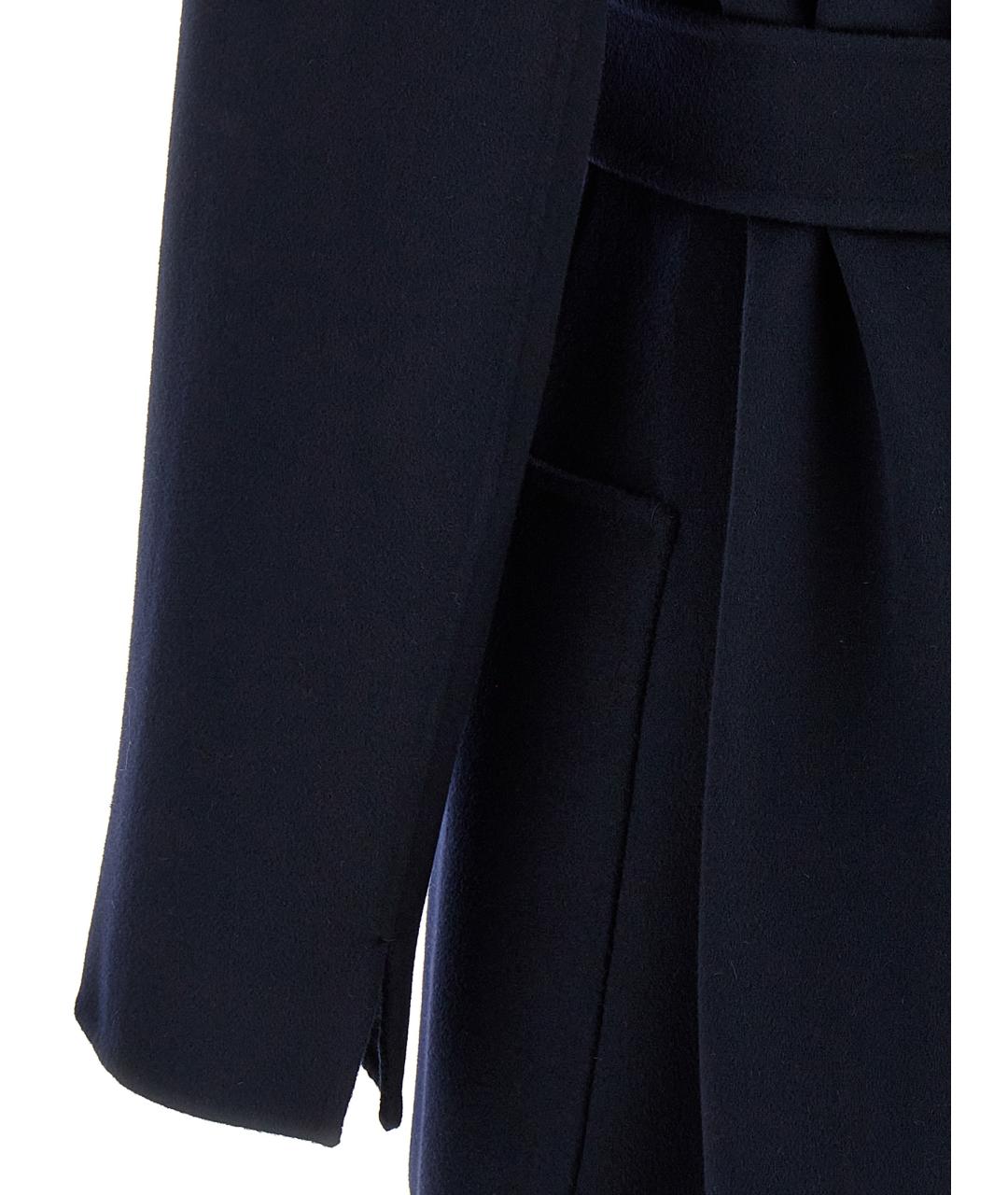 'S MAX MARA Синее шерстяное пальто, фото 4