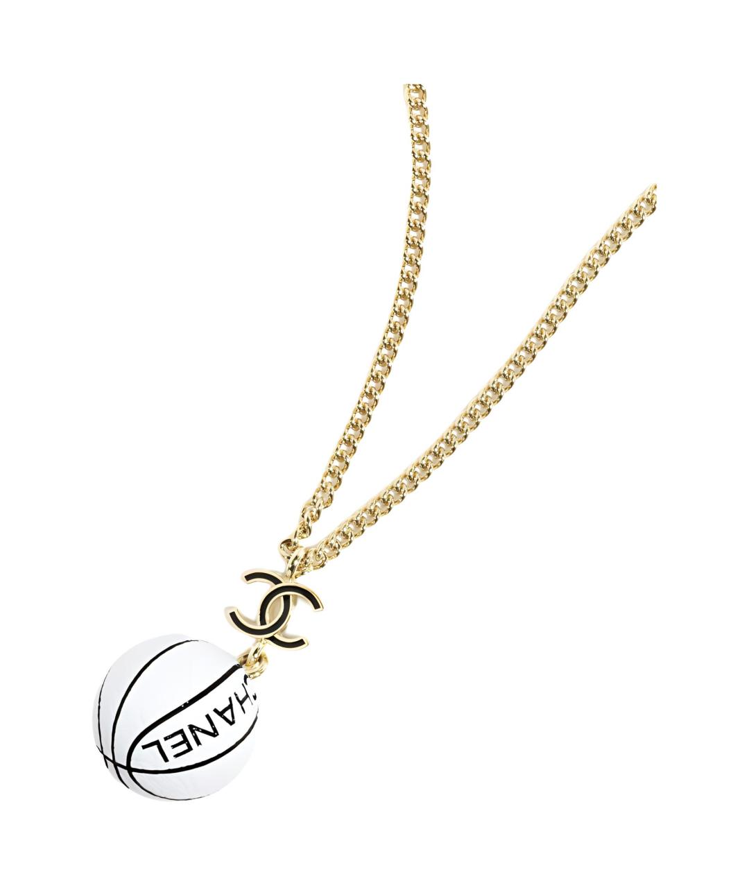 CHANEL Золотая металлическая цепочка, фото 1