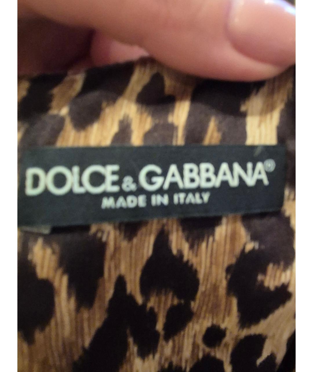 DOLCE&GABBANA Серый шерстяной сарафан, фото 6