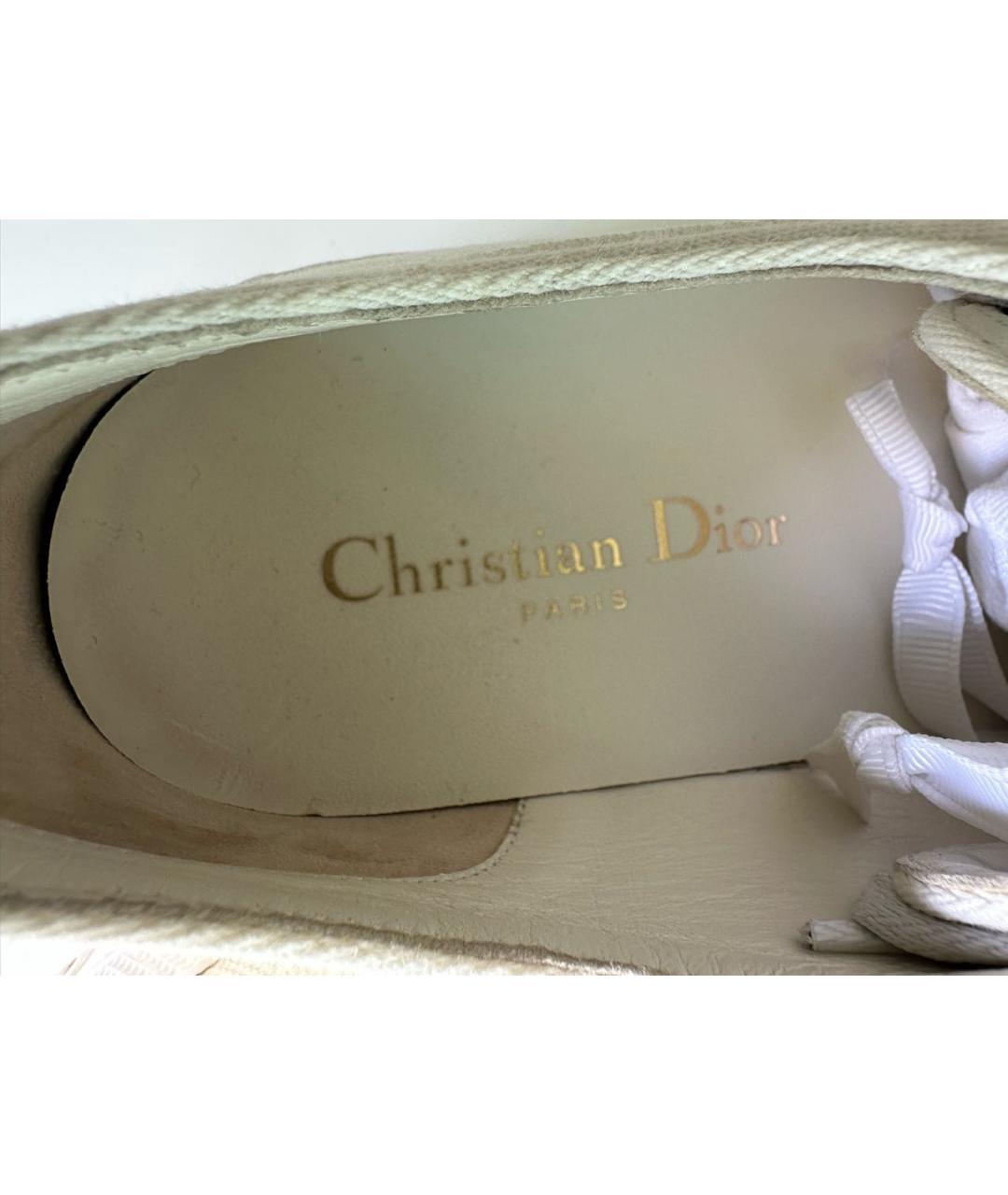 CHRISTIAN DIOR Белые кеды, фото 6