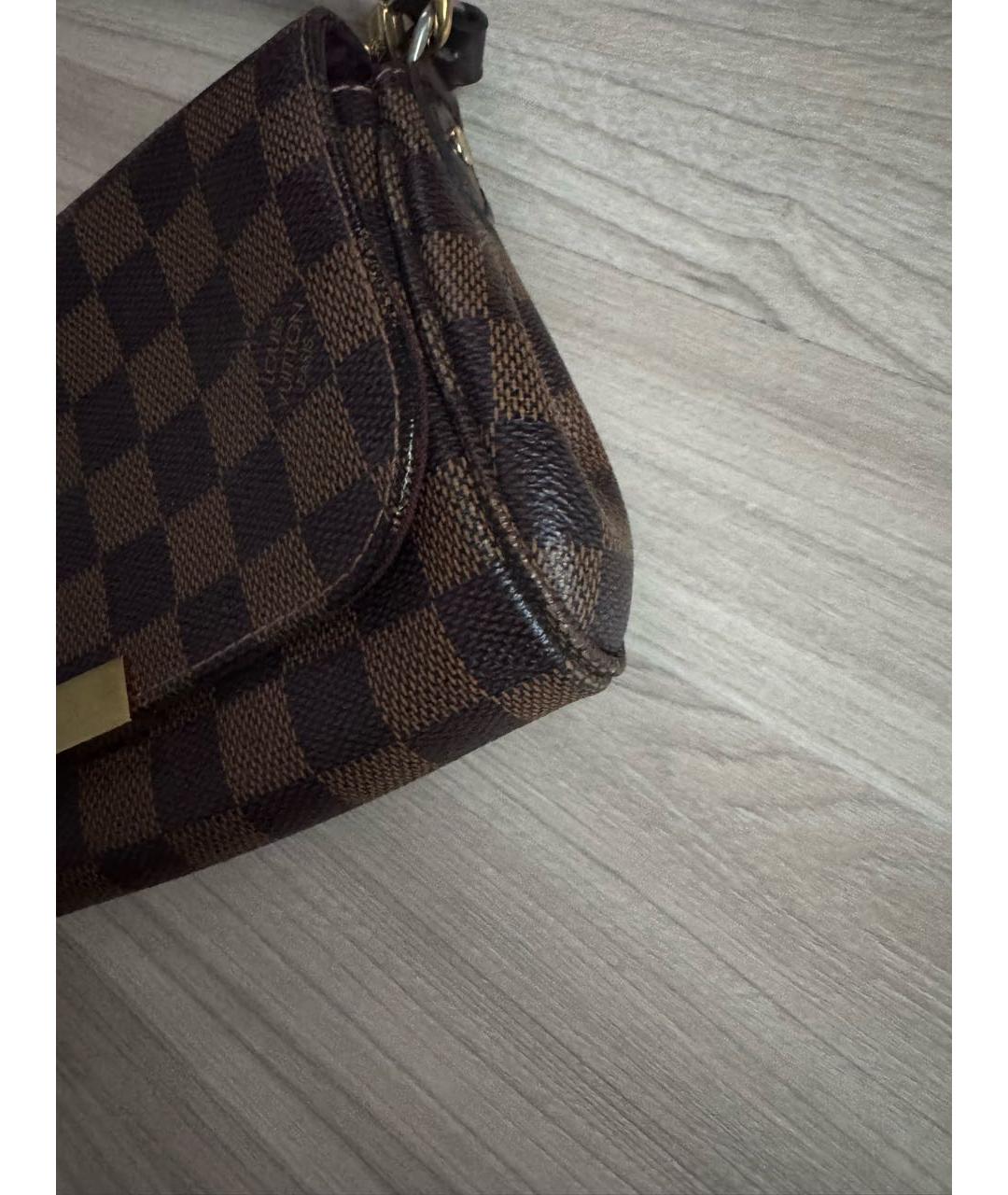 LOUIS VUITTON Коричневая сумка через плечо, фото 2