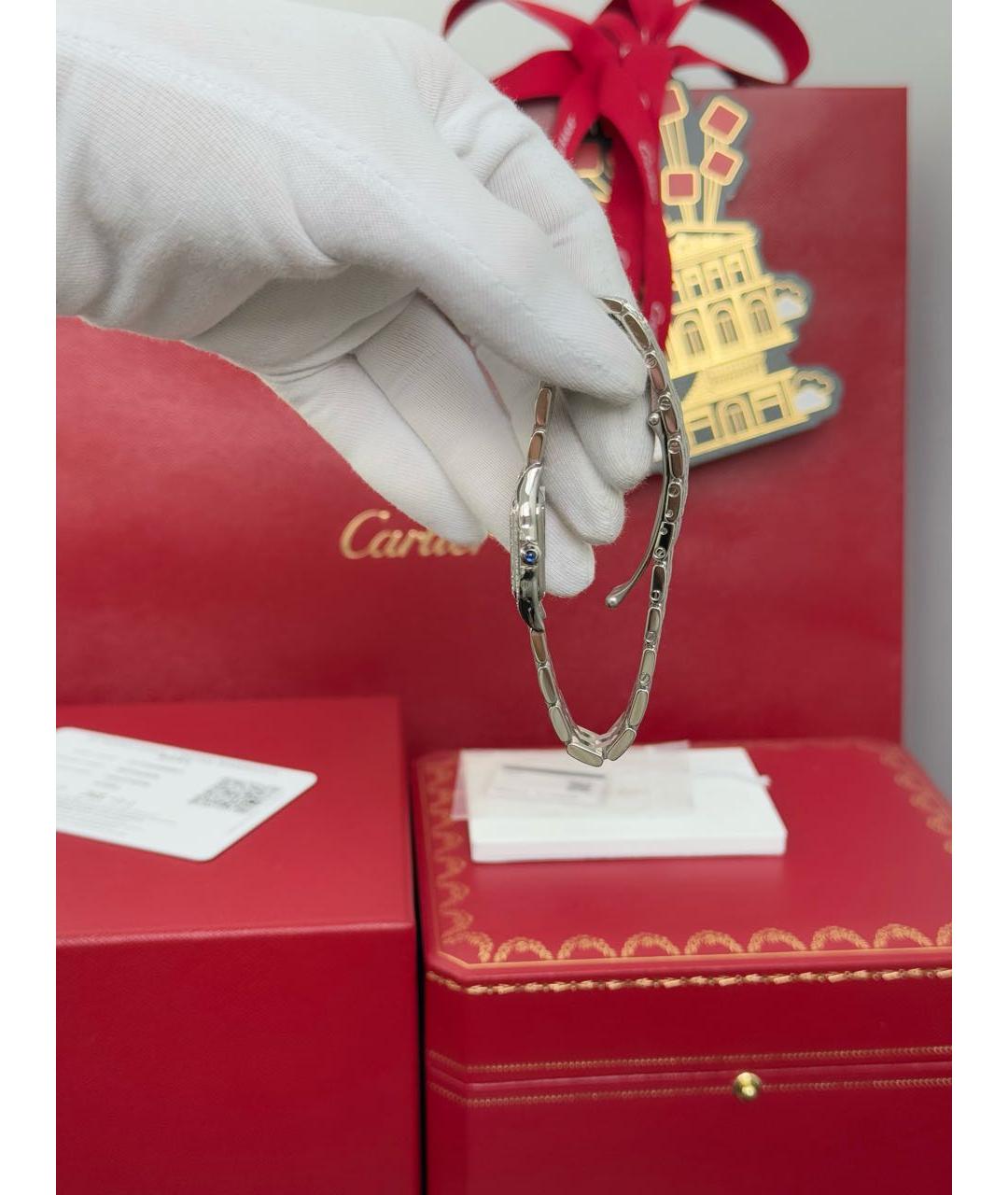 CARTIER Серебряные часы, фото 8