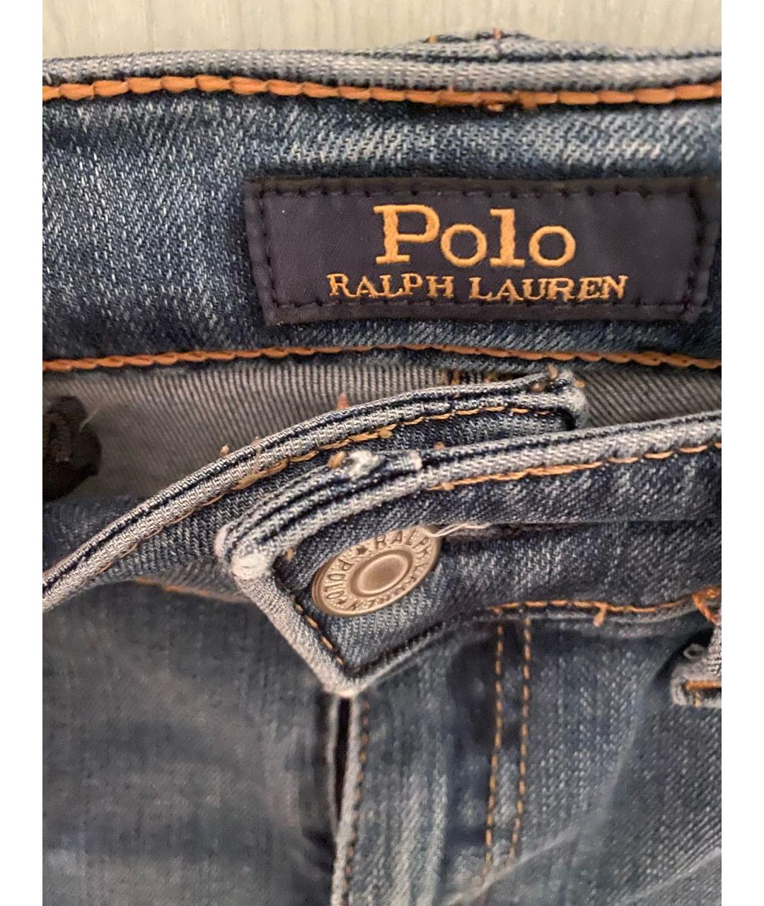 POLO RALPH LAUREN Синие деним детские джинсы, фото 3