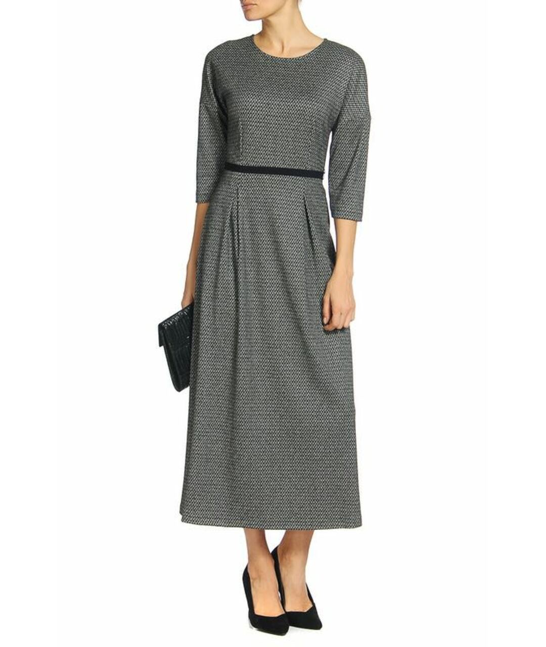 WEEKEND MAX MARA Мульти вискозное повседневное платье, фото 6
