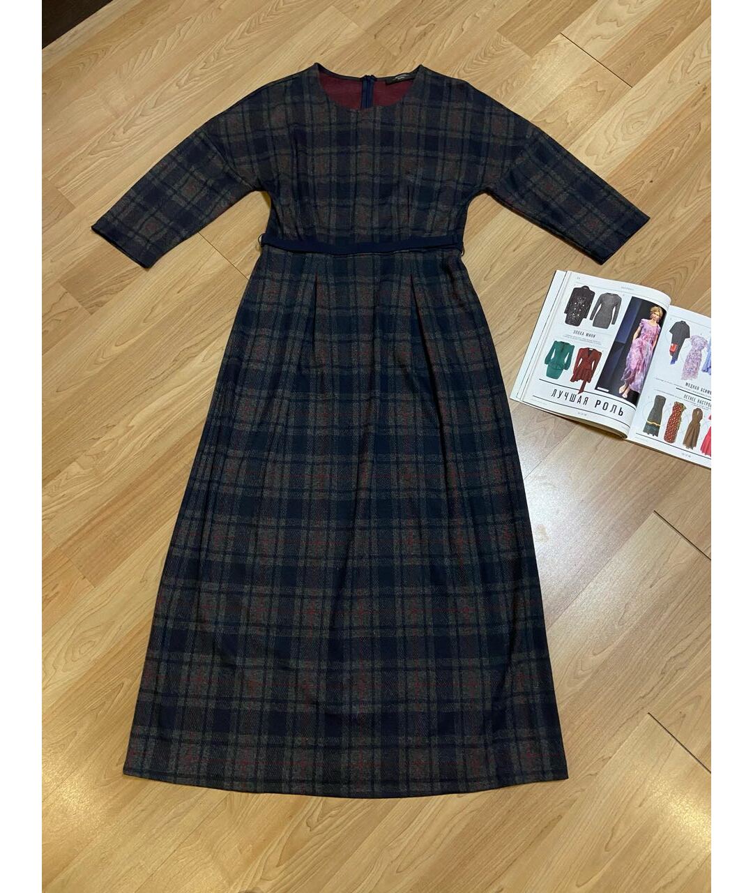WEEKEND MAX MARA Мульти вискозное повседневное платье, фото 8