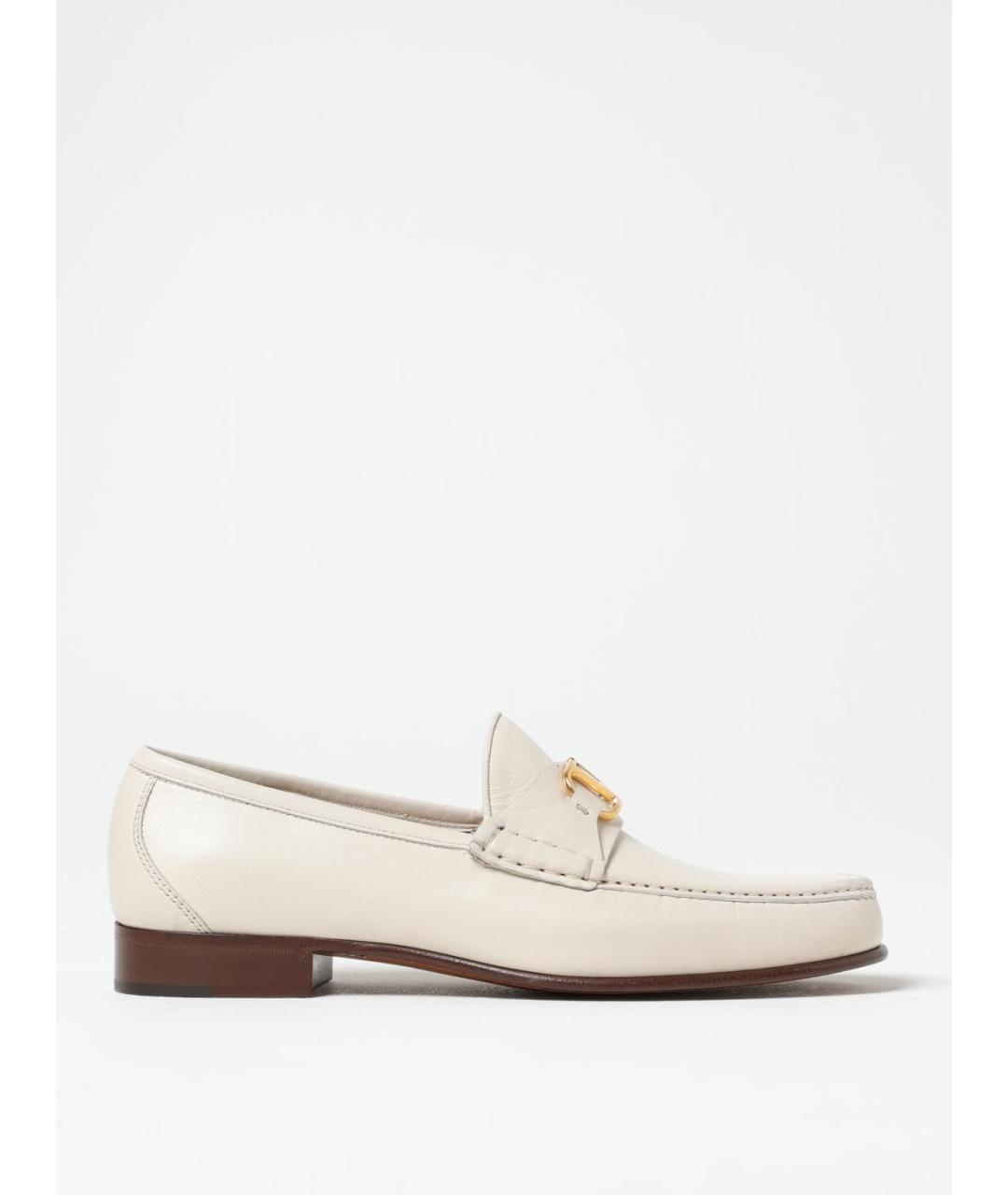 VALENTINO Розовые кожаные лоферы, фото 5