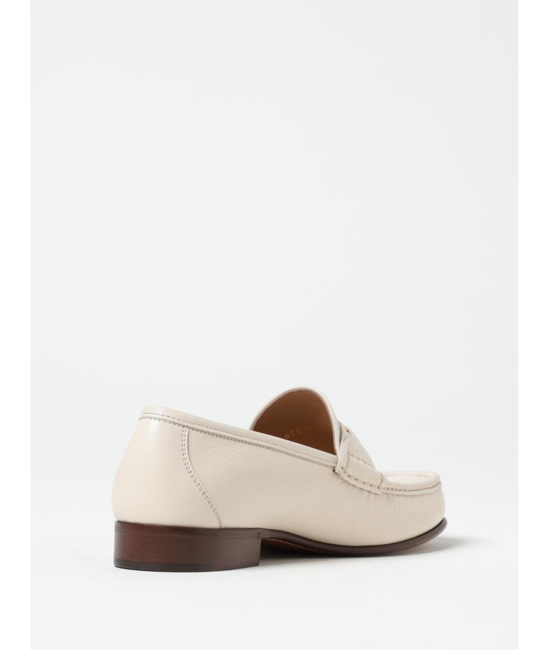 VALENTINO Розовые кожаные лоферы, фото 3