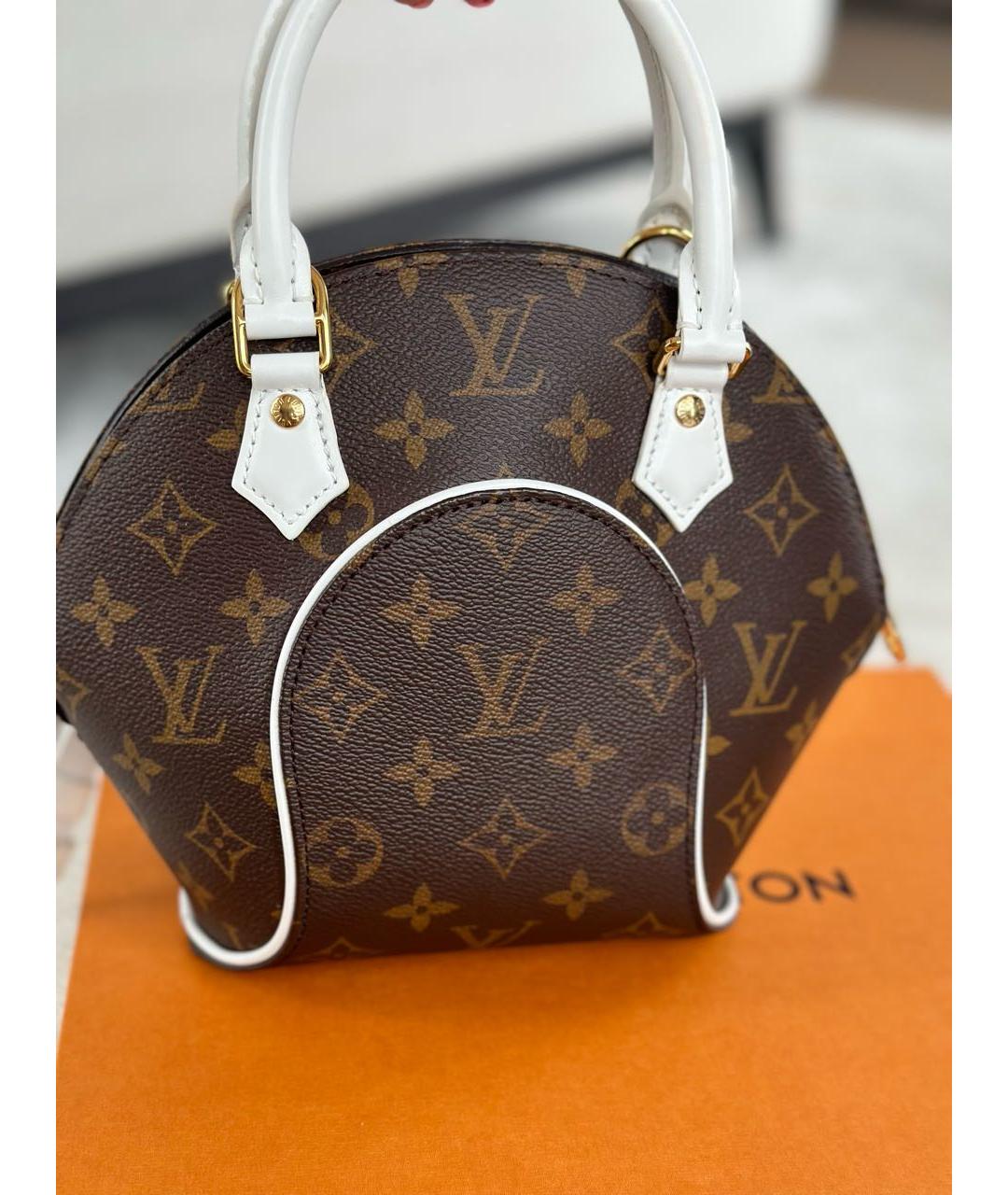 LOUIS VUITTON Коричневая сумка через плечо, фото 5