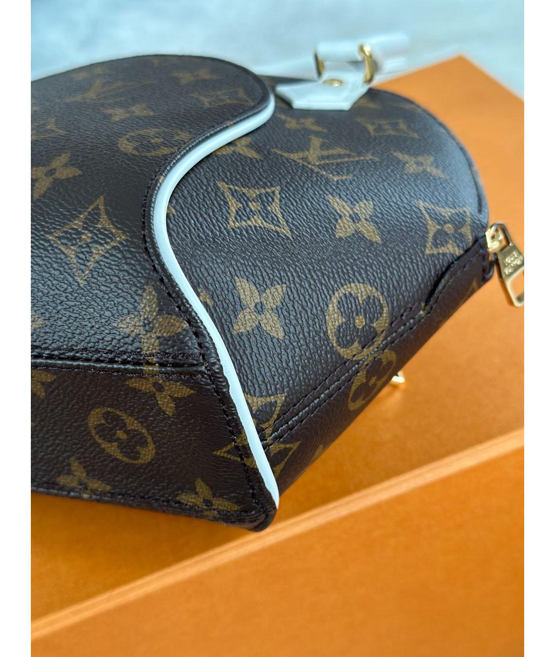 LOUIS VUITTON Коричневая сумка через плечо, фото 6