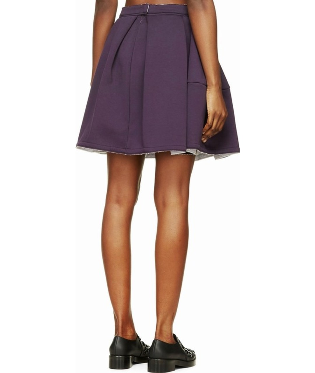 KENZO Фиолетовая хлопковая юбка мини, фото 2