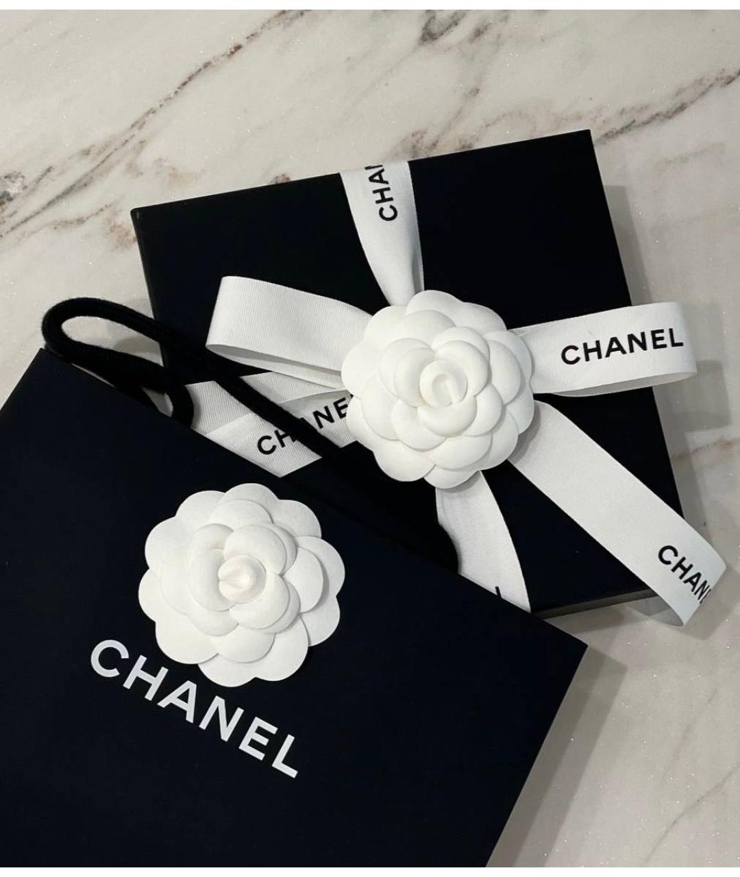 CHANEL Черный кожаный ремень, фото 5