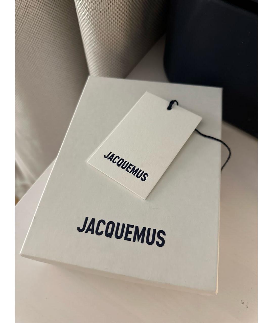 JACQUEMUS Серебряное латунное колье, фото 4