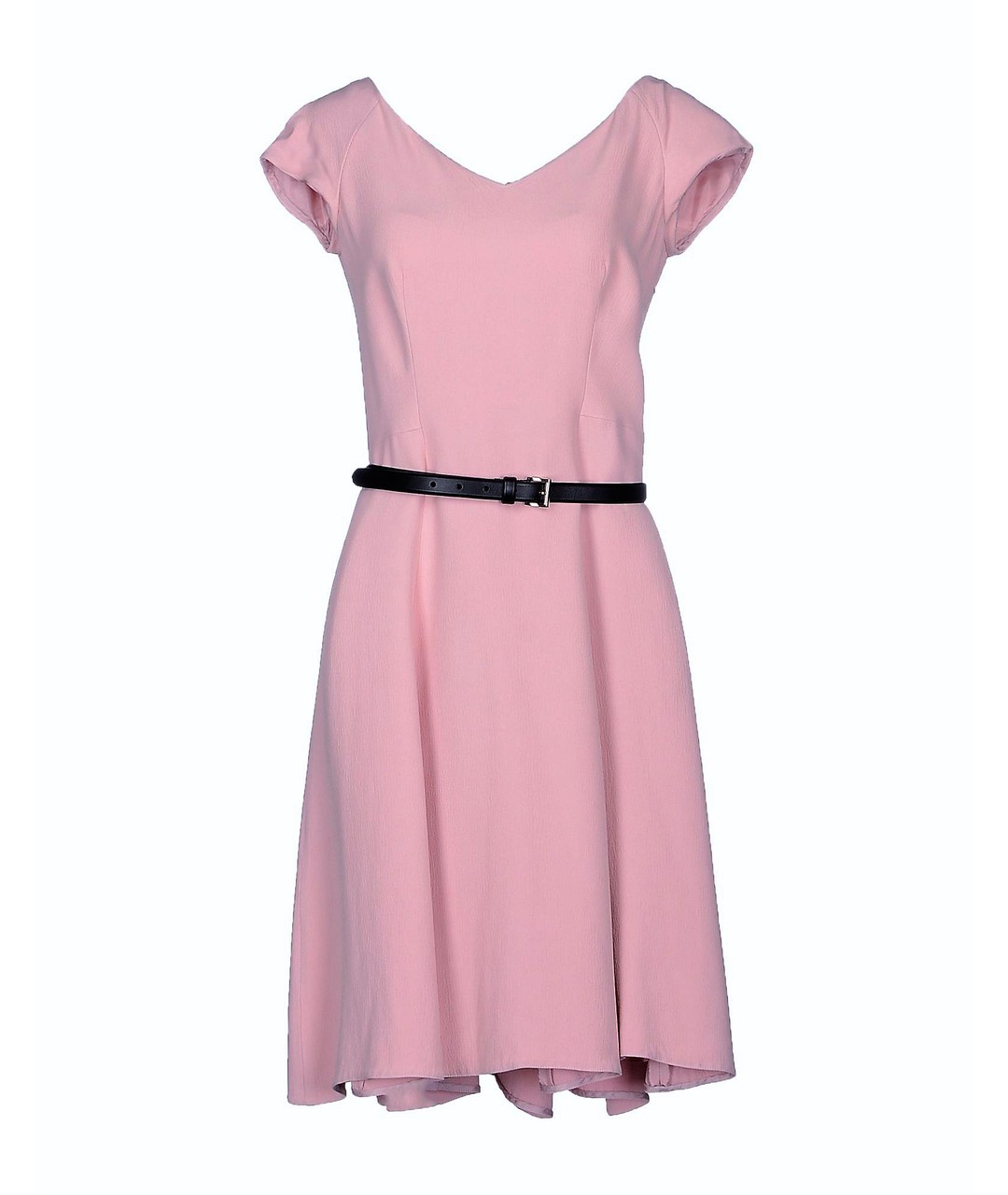 PRADA Розовое вискозное повседневное платье, фото 1