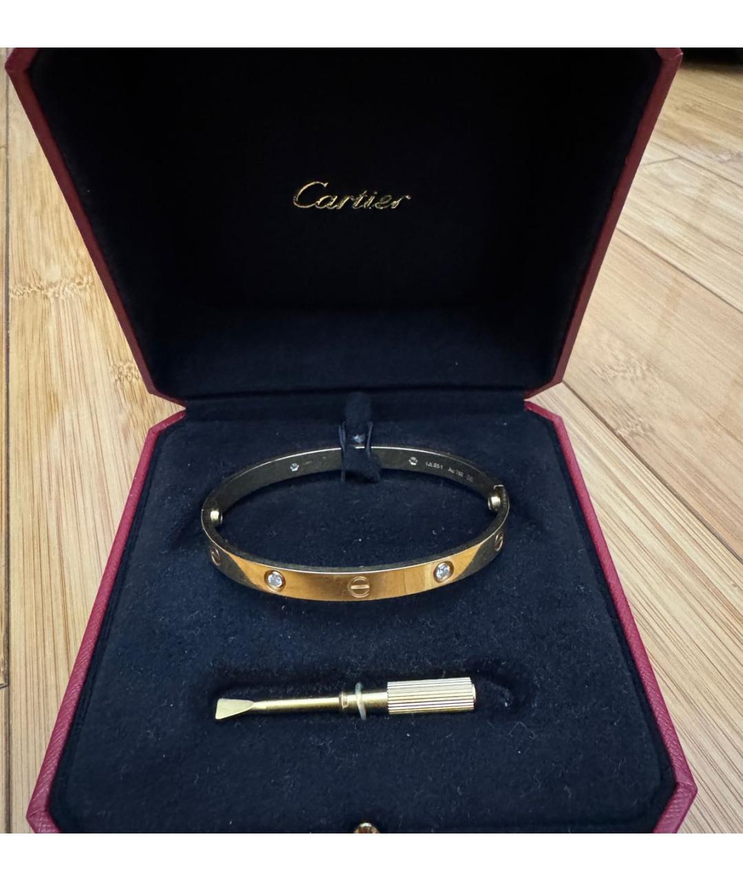 CARTIER Золотой браслет из желтого золота, фото 8