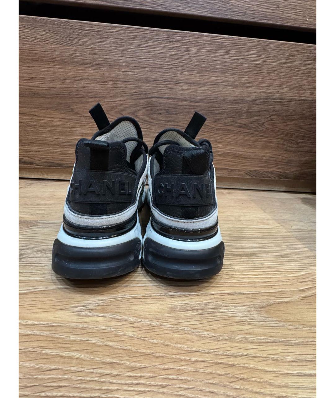 CHANEL Белые кроссовки, фото 2