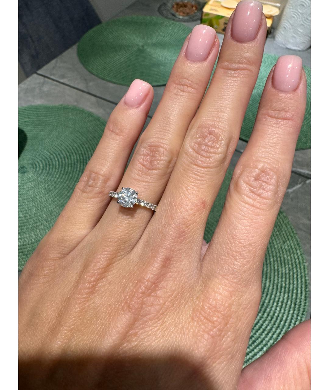 CARTIER Серебряное кольцо из белого золота, фото 3