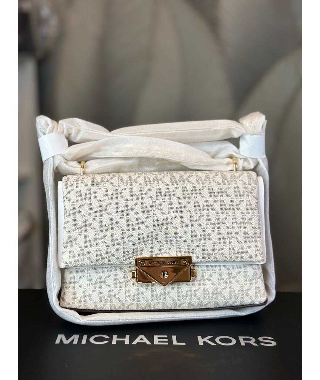 MICHAEL KORS Бежевая сумка через плечо, фото 3