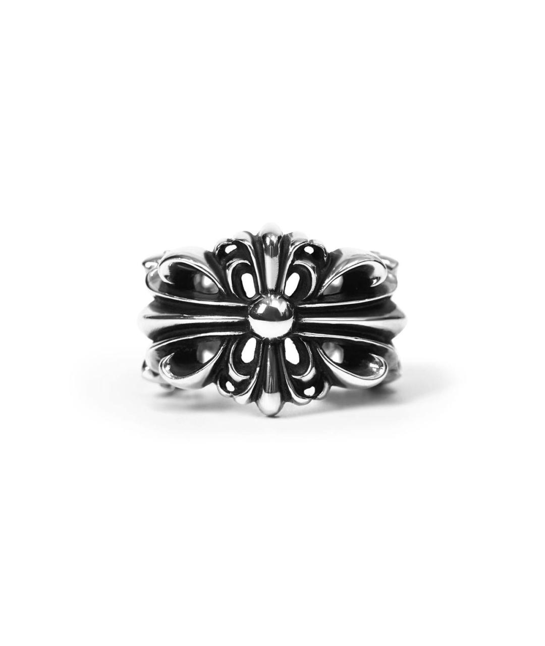 CHROME HEARTS Серебряное серебряное кольцо, фото 1