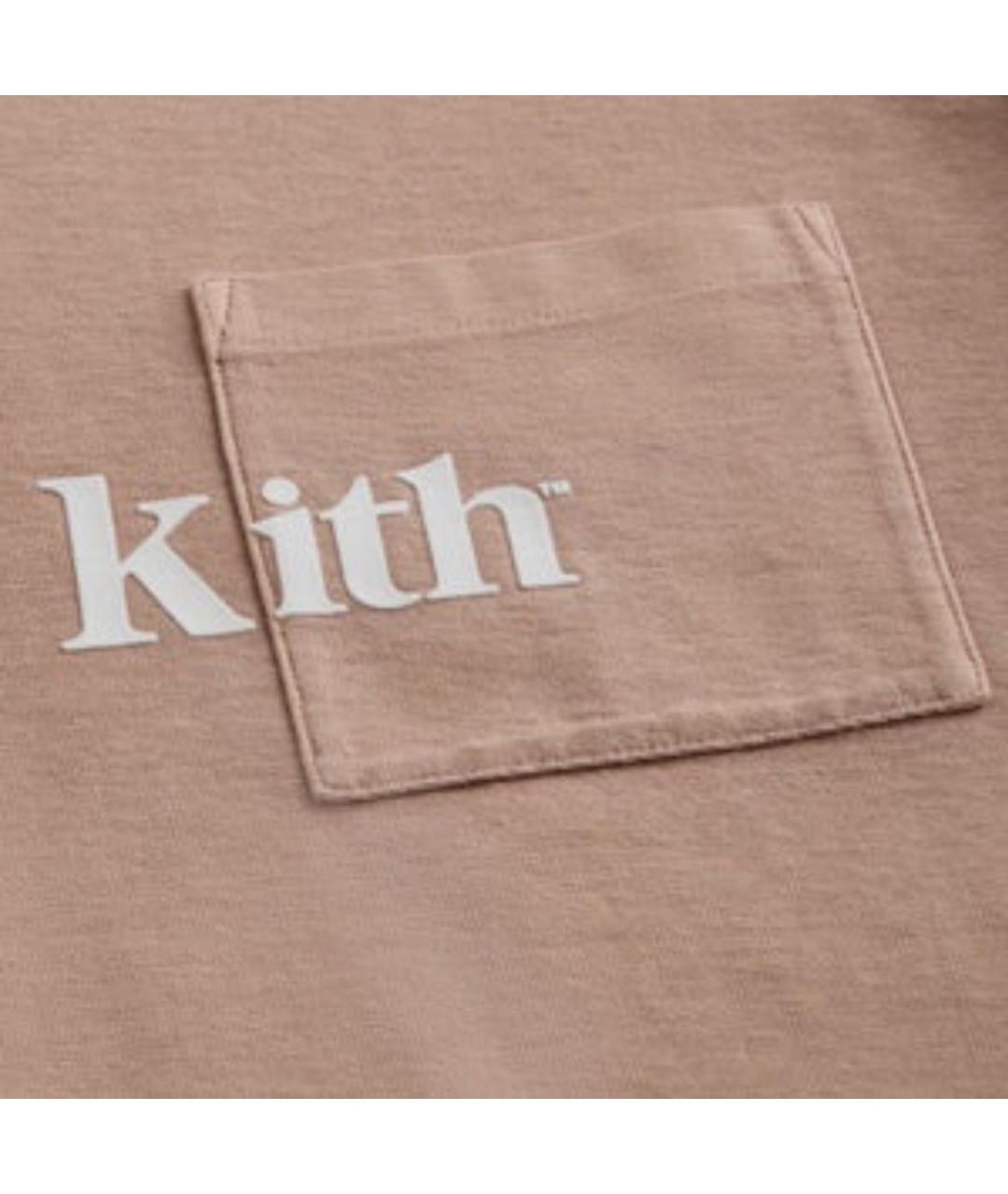 KITH Коралловая хлопковая футболка, фото 2