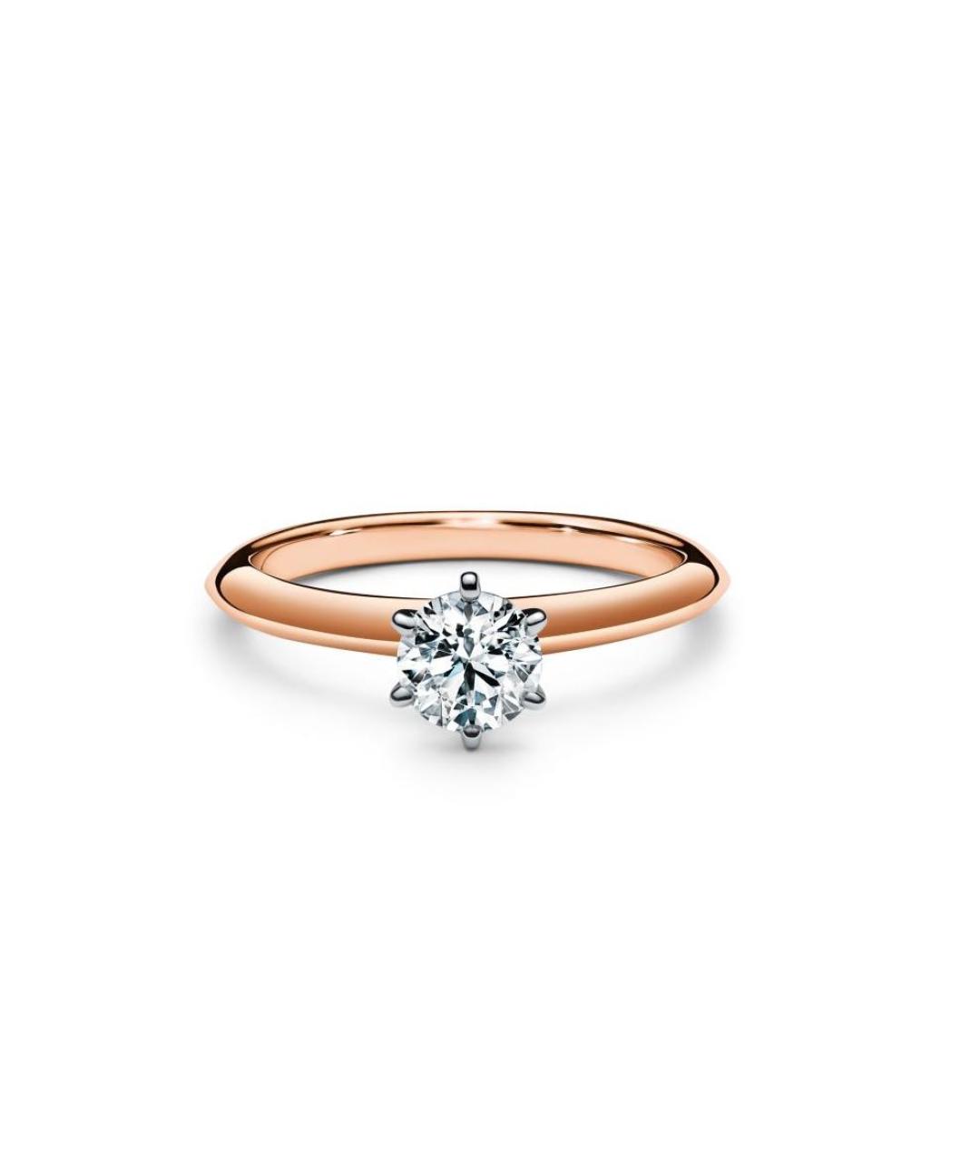 TIFFANY&CO Желтое кольцо из розового золота, фото 9