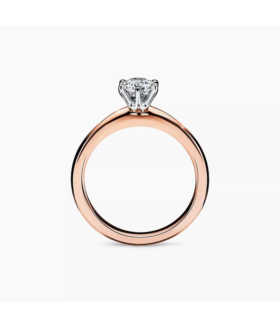 TIFFANY&CO Желтое кольцо из розового золота, фото 2