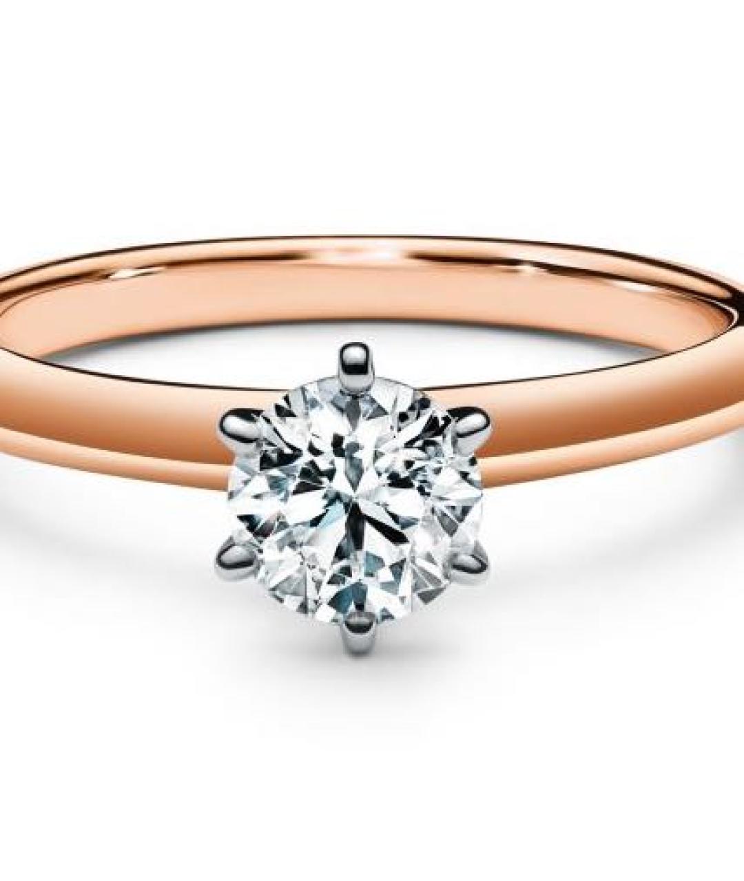 TIFFANY&CO Желтое кольцо из розового золота, фото 4