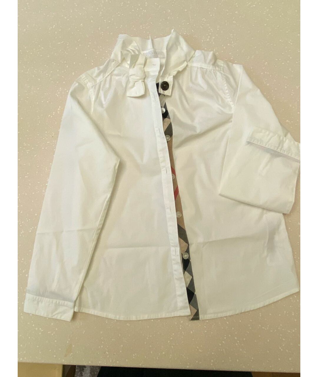 BURBERRY Белая хлопковая рубашка/блузка, фото 2