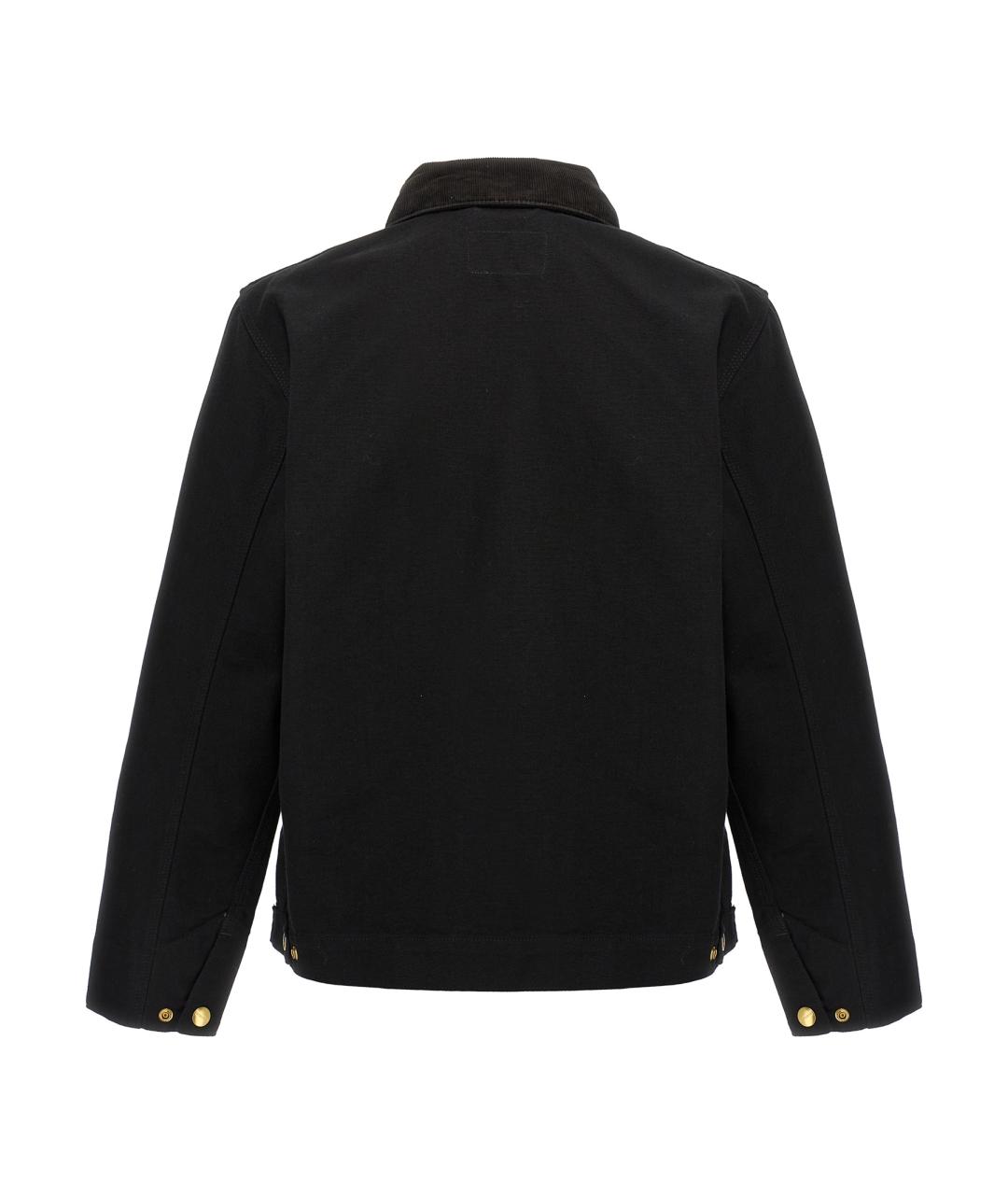 CARHARTT WIP Черная хлопковая куртка, фото 2