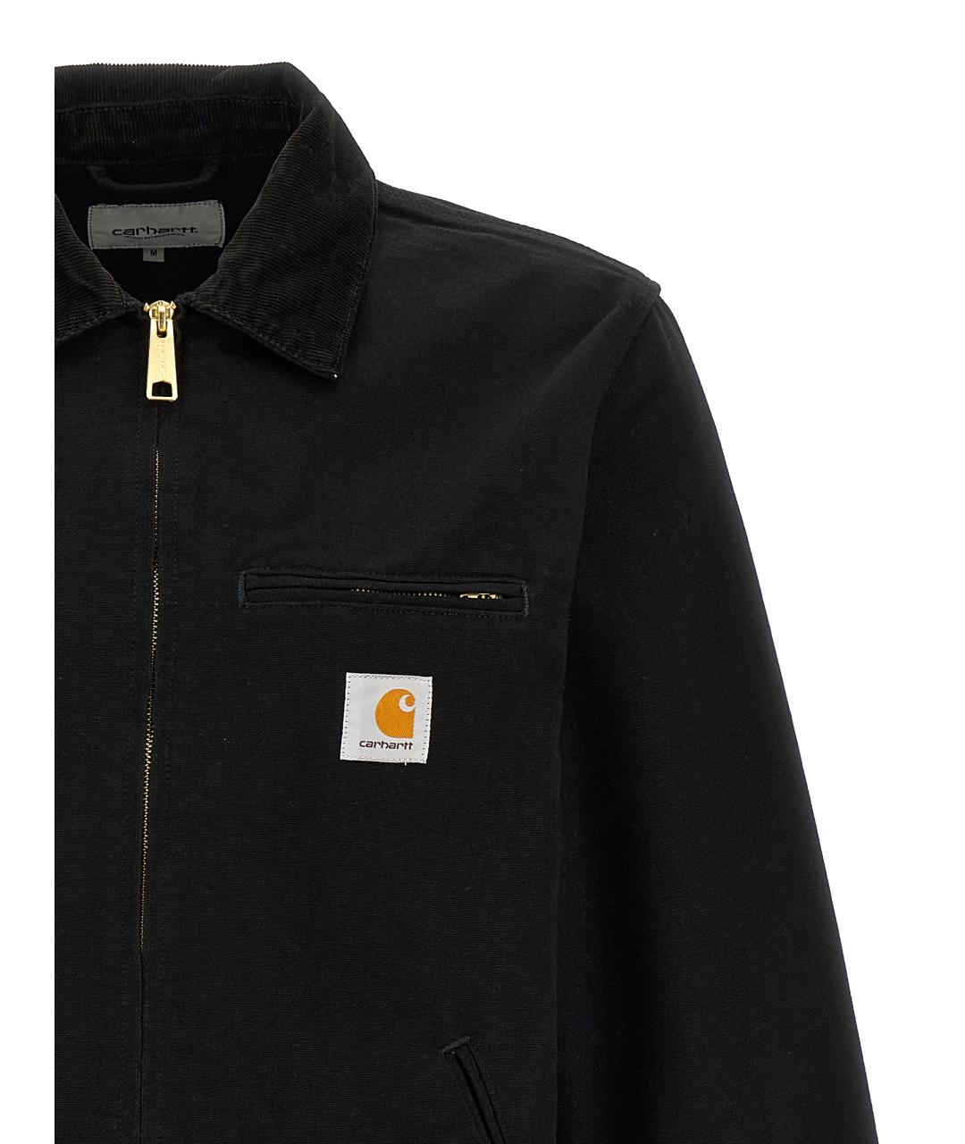 CARHARTT WIP Черная хлопковая куртка, фото 3