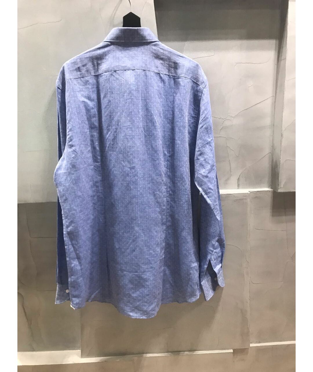 XACUS Голубая хлопковая кэжуал рубашка, фото 2