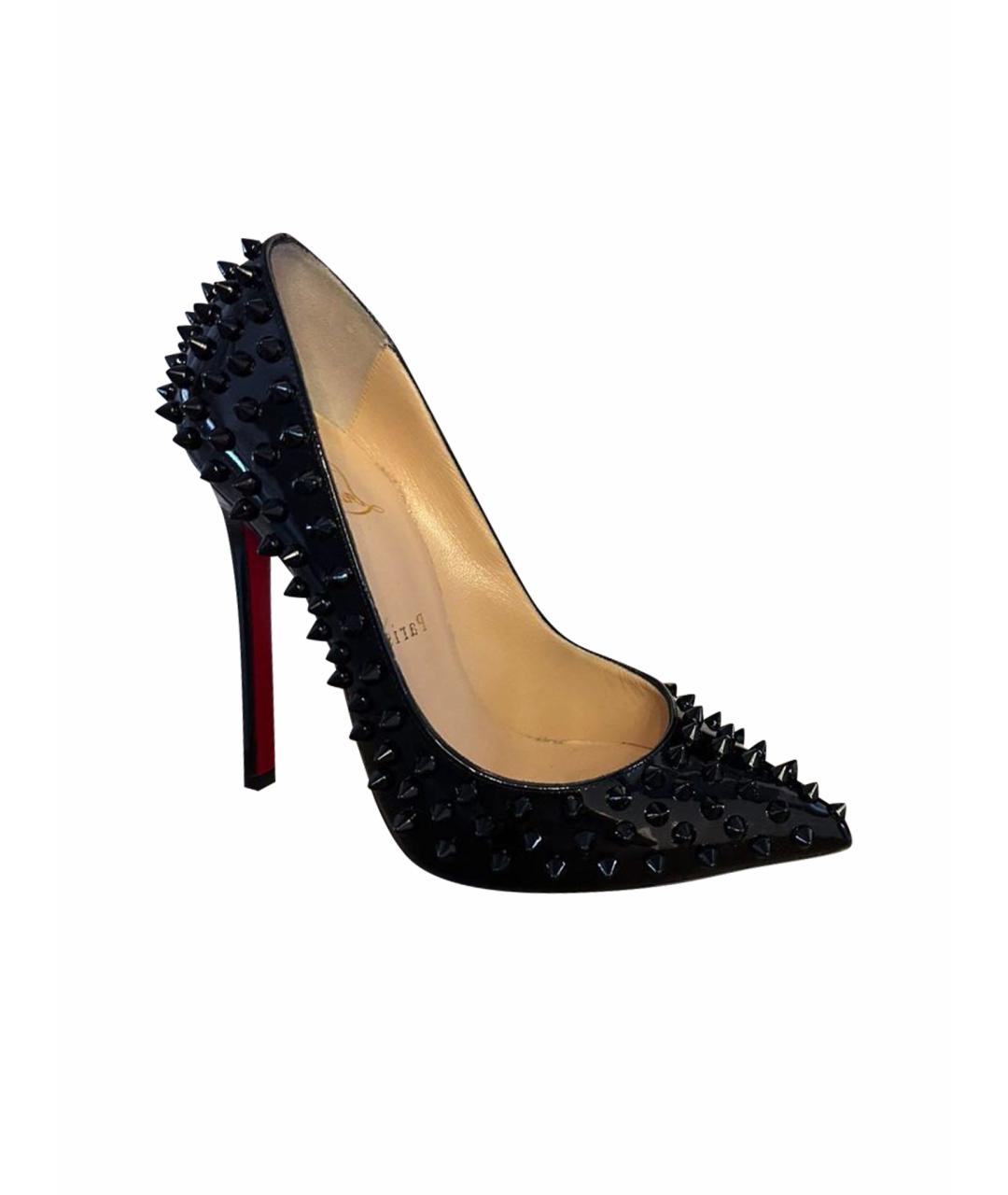 CHRISTIAN LOUBOUTIN Черные туфли, фото 1