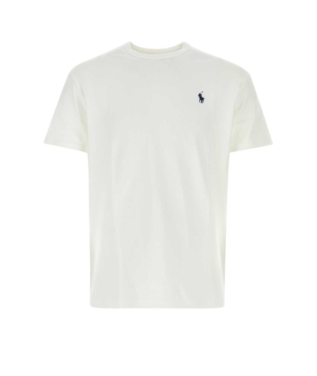 POLO RALPH LAUREN Белая хлопковая футболка, фото 1