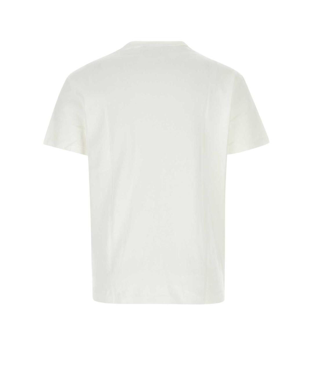 POLO RALPH LAUREN Белая хлопковая футболка, фото 2