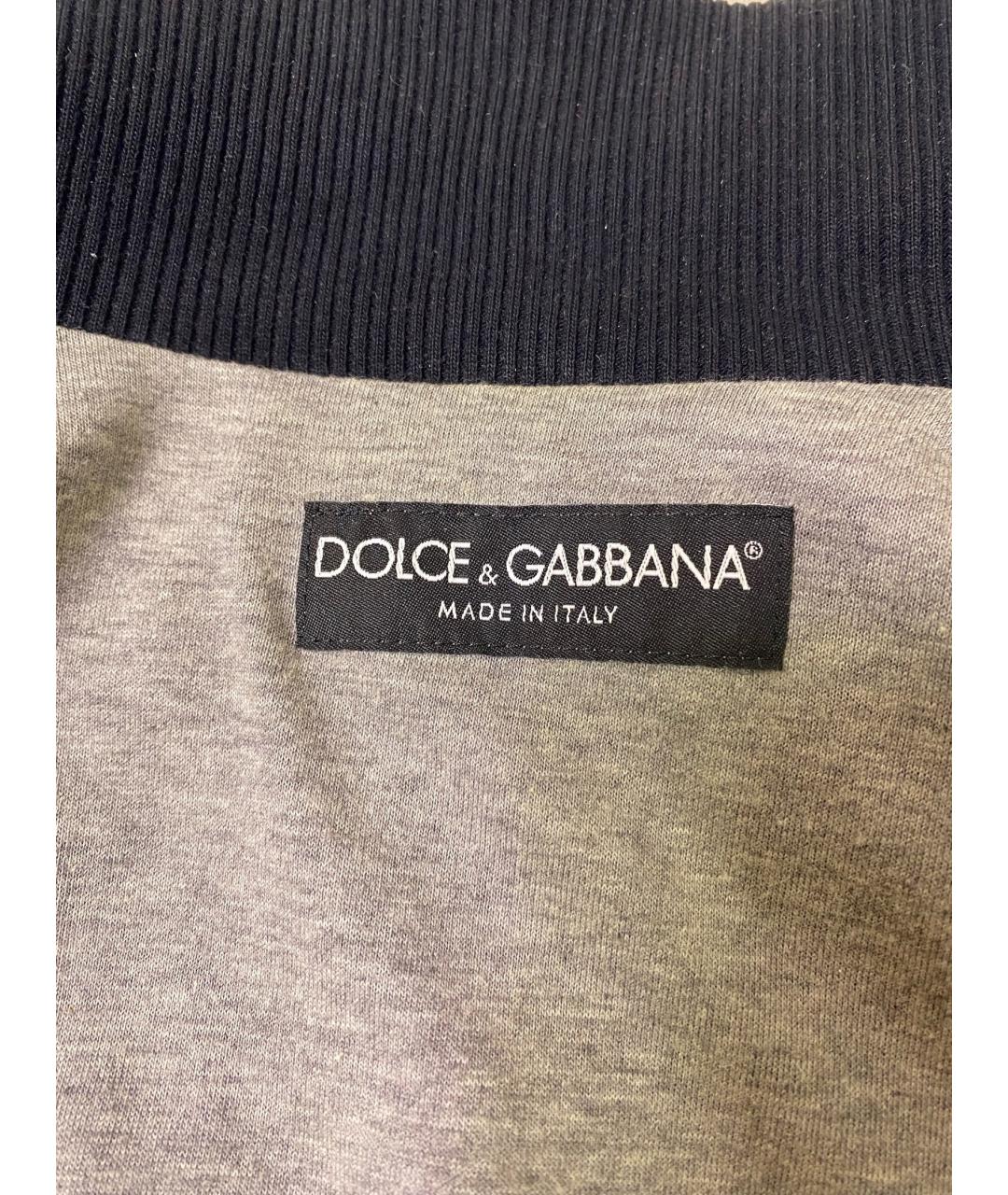 DOLCE&GABBANA Черная полиамидовая спортивная куртка, фото 7