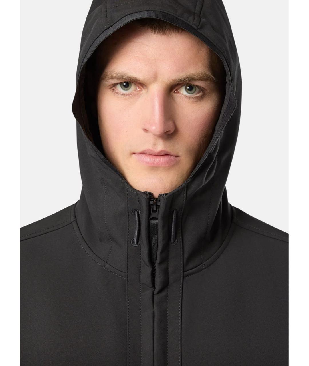 STONE ISLAND Черная полиамидовая куртка, фото 5