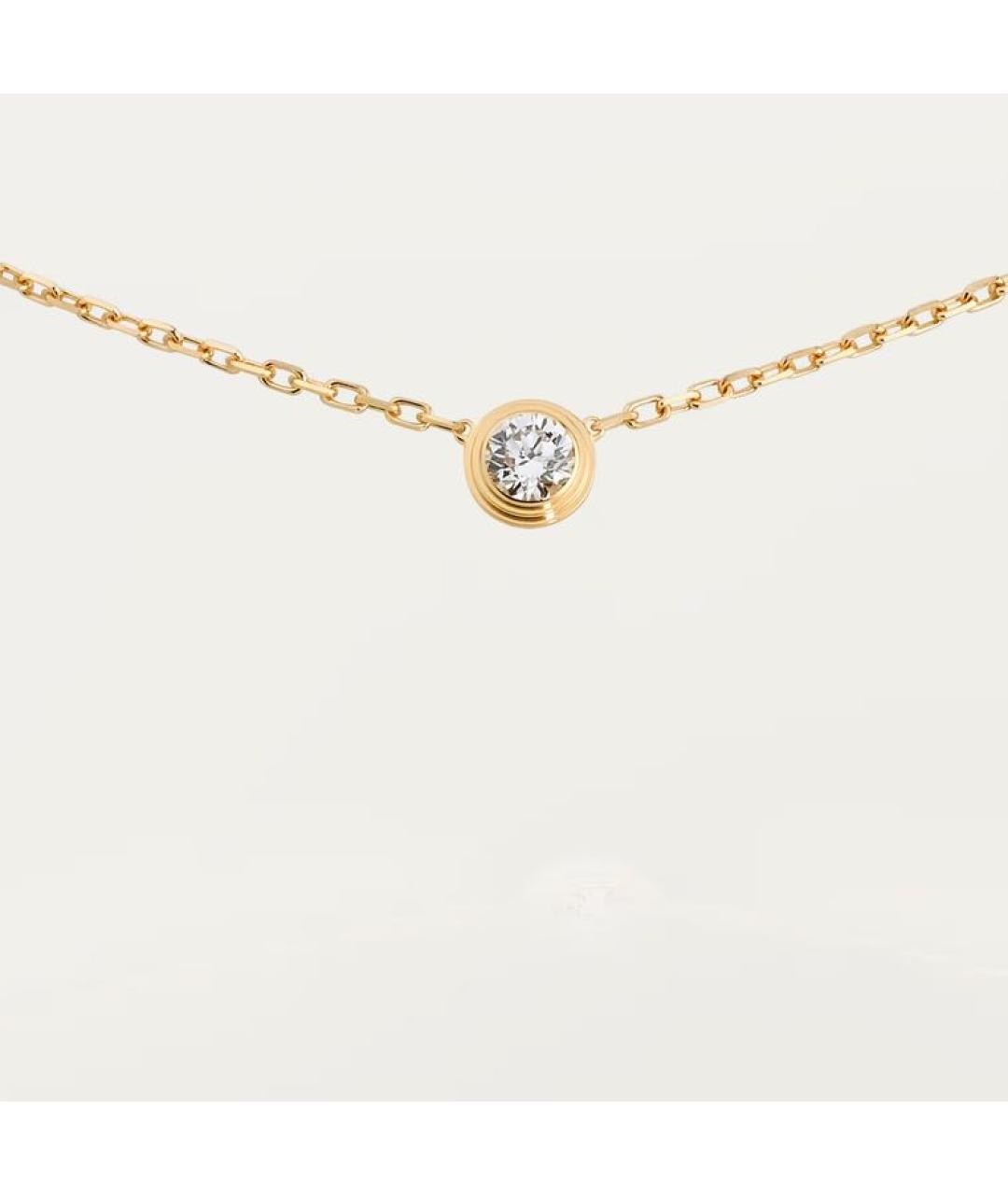 CARTIER Колье из желтого золота, фото 4