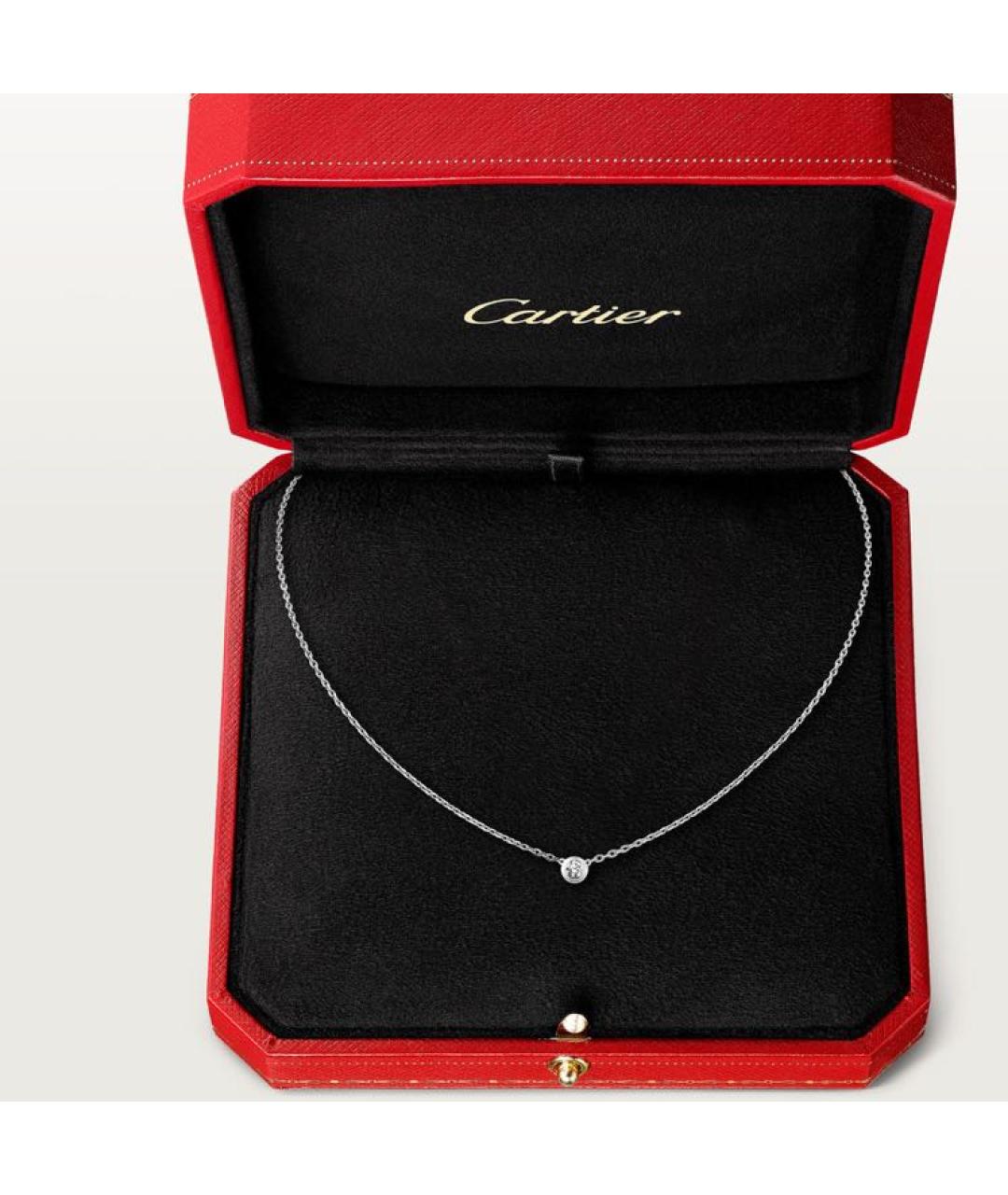 CARTIER Колье из белого золота, фото 4