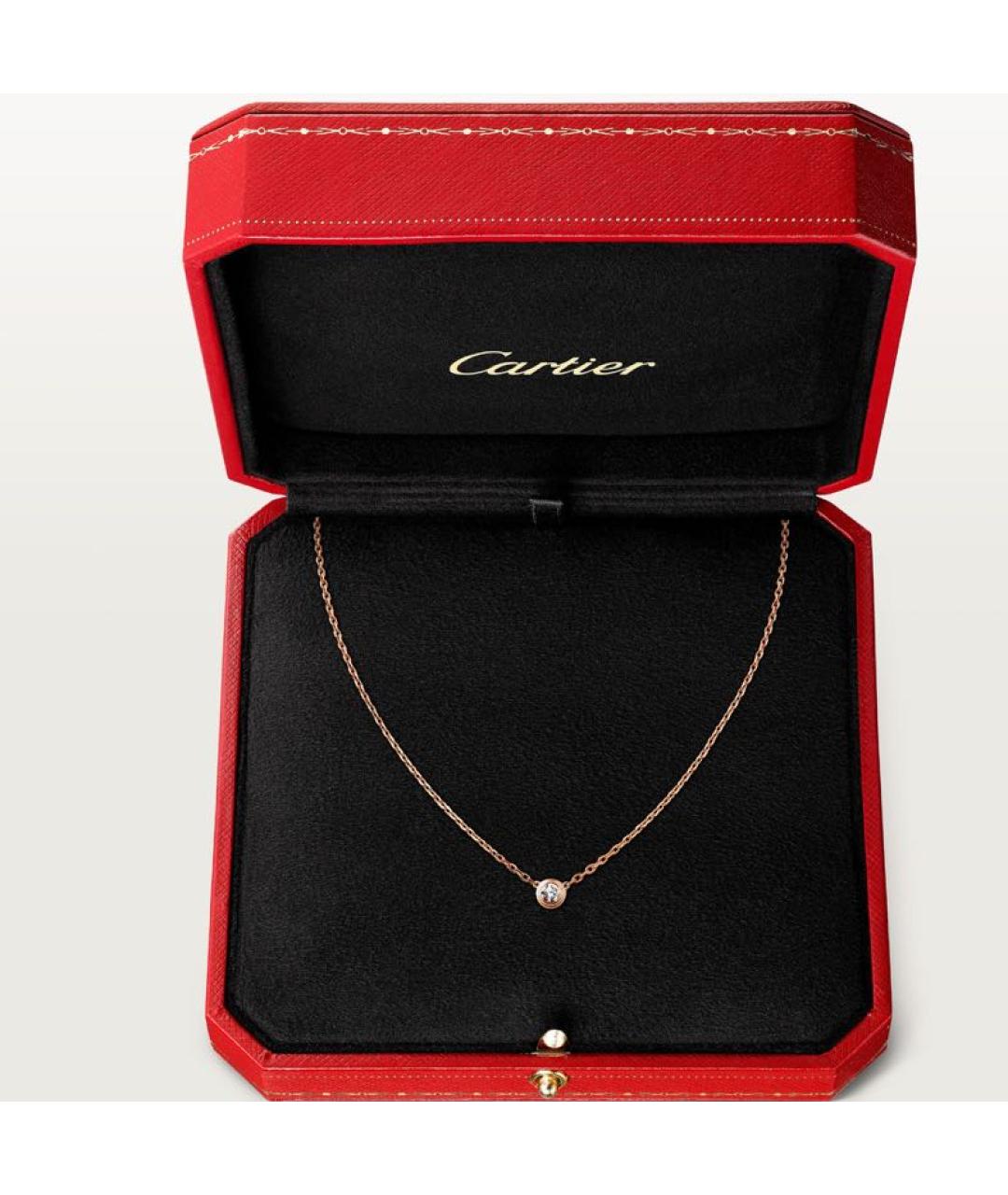 CARTIER Колье из розового золота, фото 5